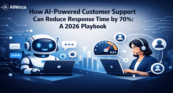 How AI-Powered Customer Support Can Reduce Response Time by 70%: A 2026 Playbook
