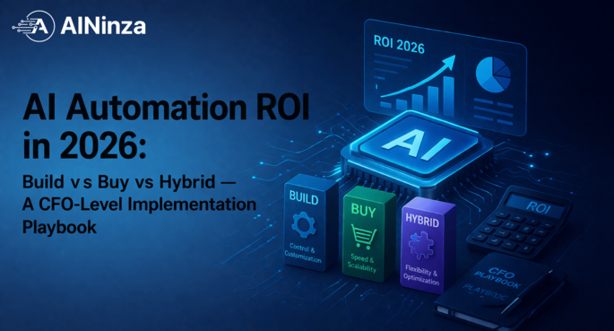 AI Automation ROI in 2026: Build vs Buy vs Hybrid — A CFO-Level Implementation Playbook