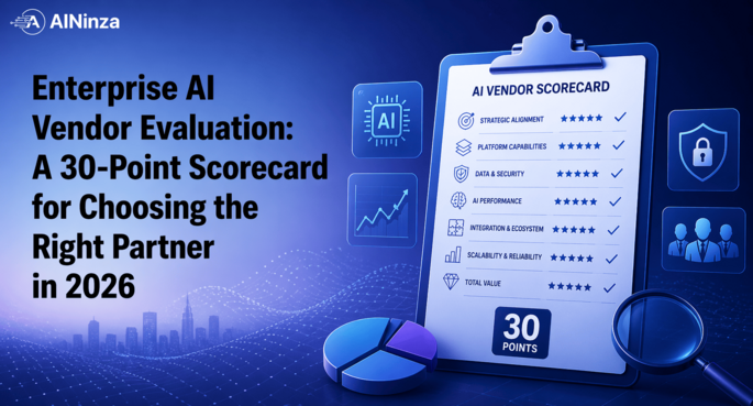 Enterprise AI Vendor Evaluation A 30-Point Scorecard for Choosing the Right Partner in 2026